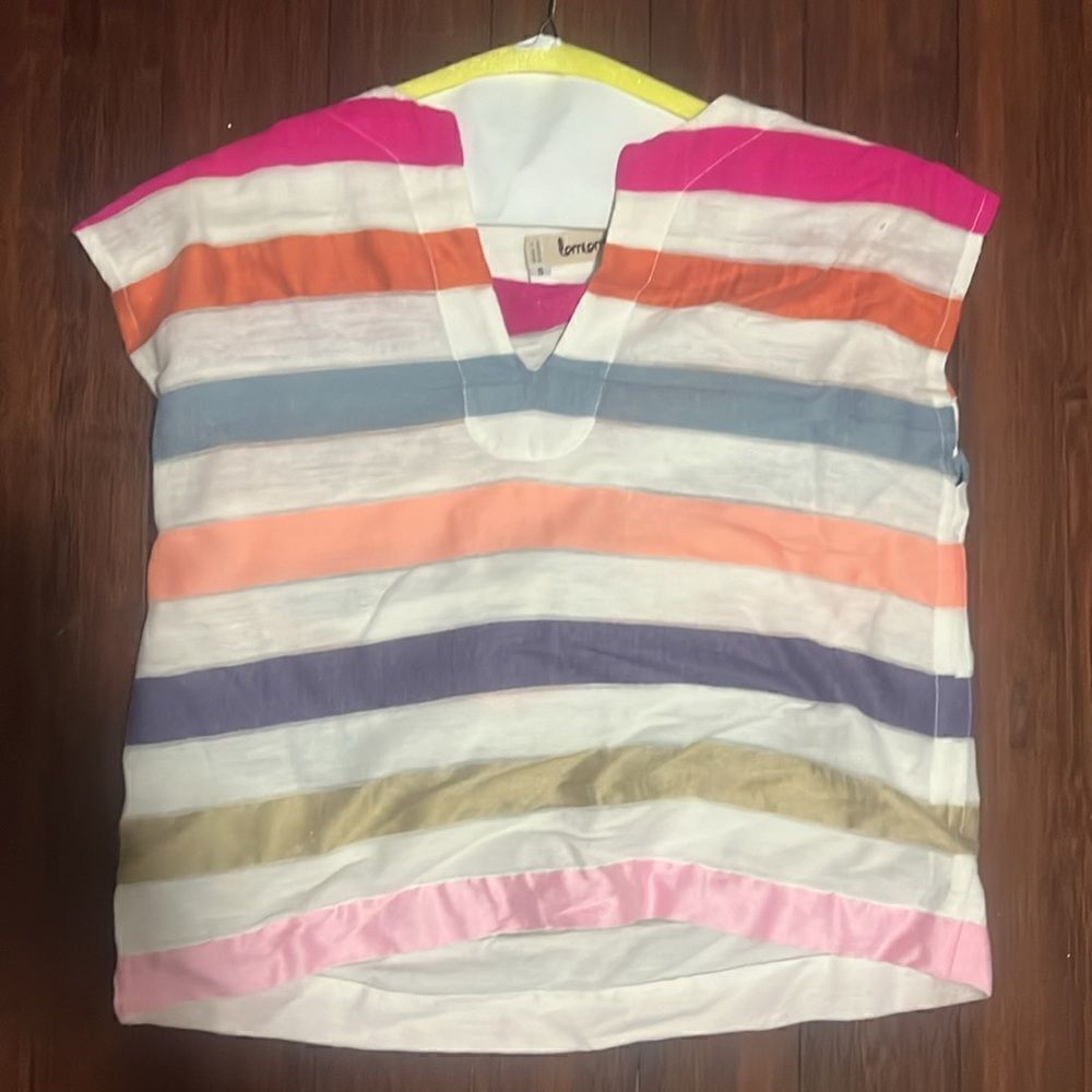 Like NEW LEMLEM Striped Top - Colorful - Size Small